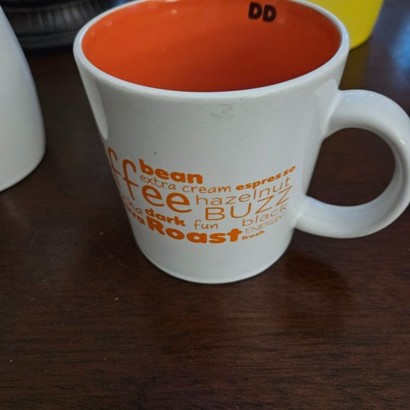 two Dunken donut mugs different graphics no cracks no chips - Picture 9 of 9